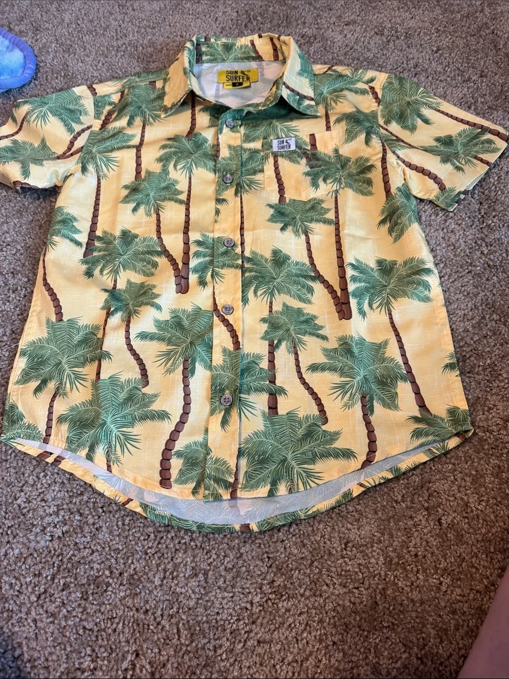 Boys Short-Sleeve Button-Up Shirts- Lot of 5